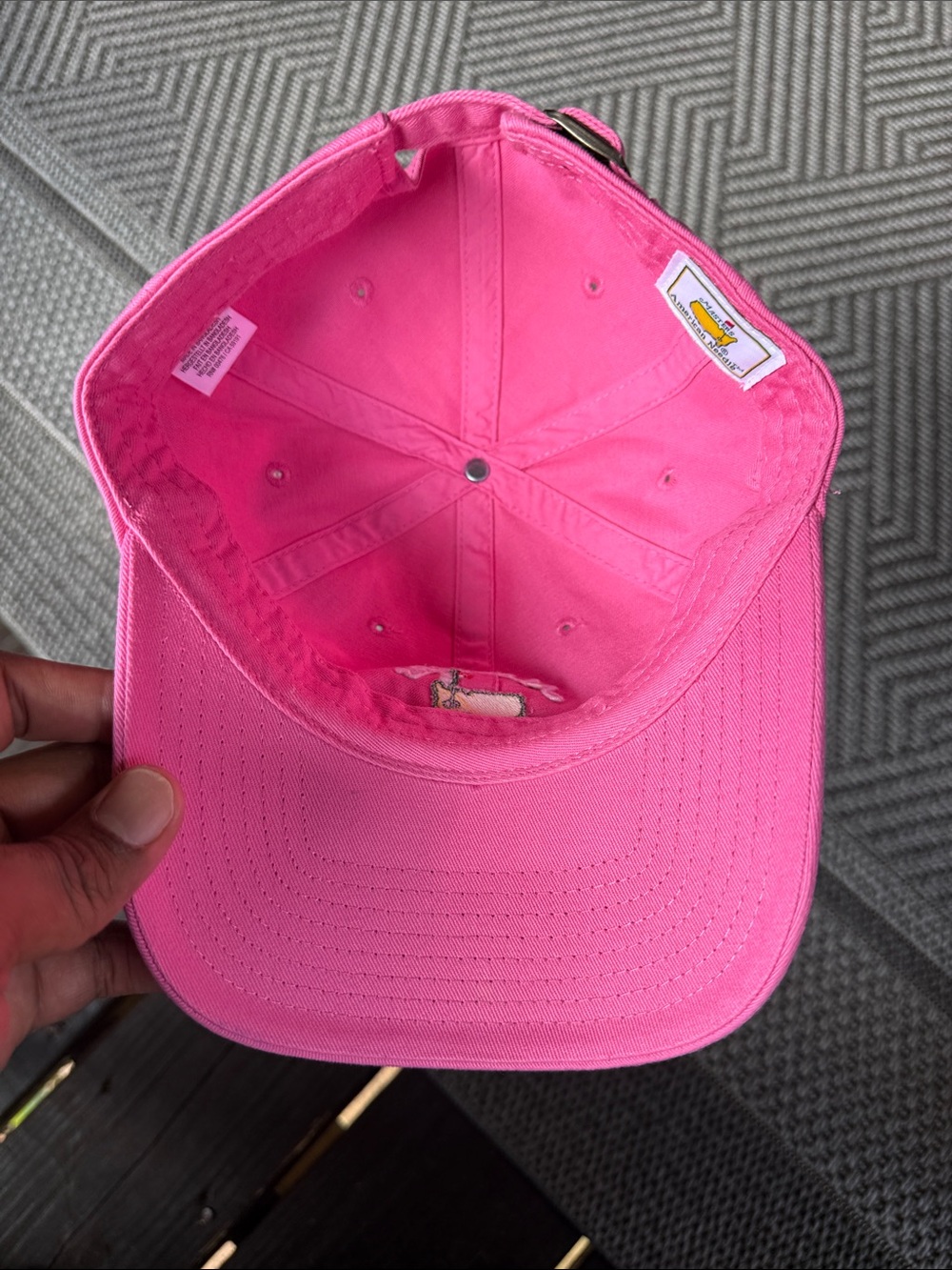 Brand New Masters Pink Embroidered 2025 Golf Hat - Picture 3 of 4